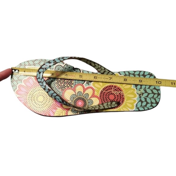 NWOT Vera Bradley Flip Flop Thong Sandals - Picture 9 of 12